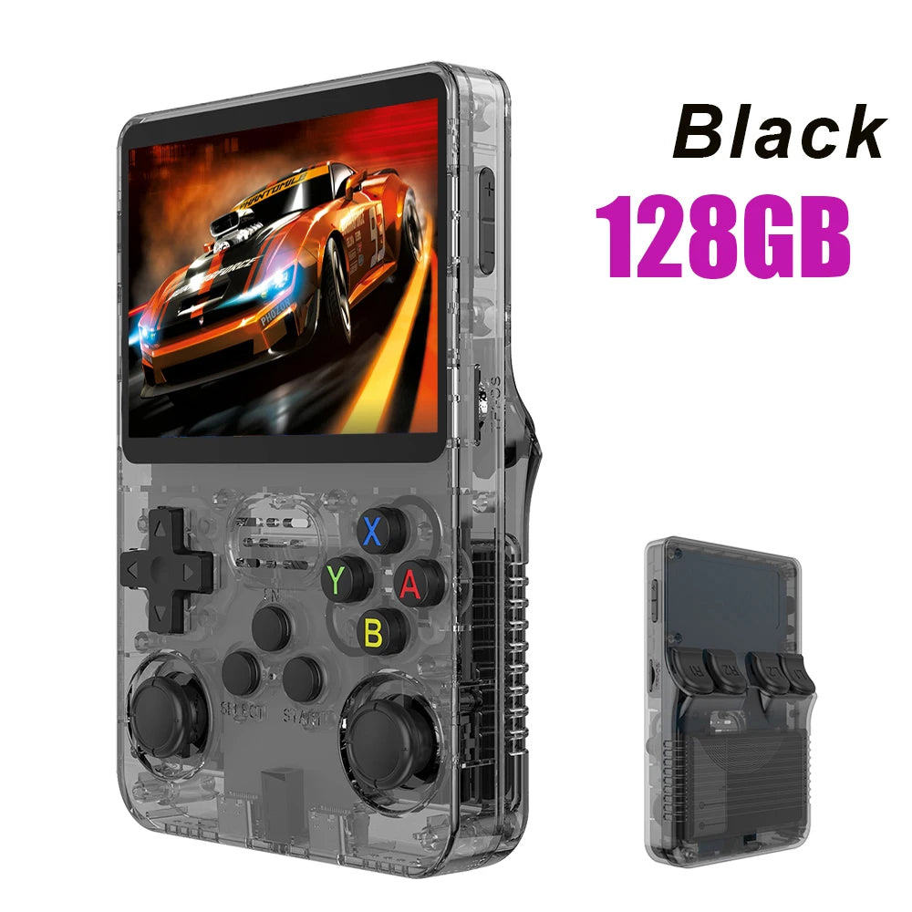 R36S Retro Handheld Game Console – 3.5'' IPS, Linux, 64GB Games