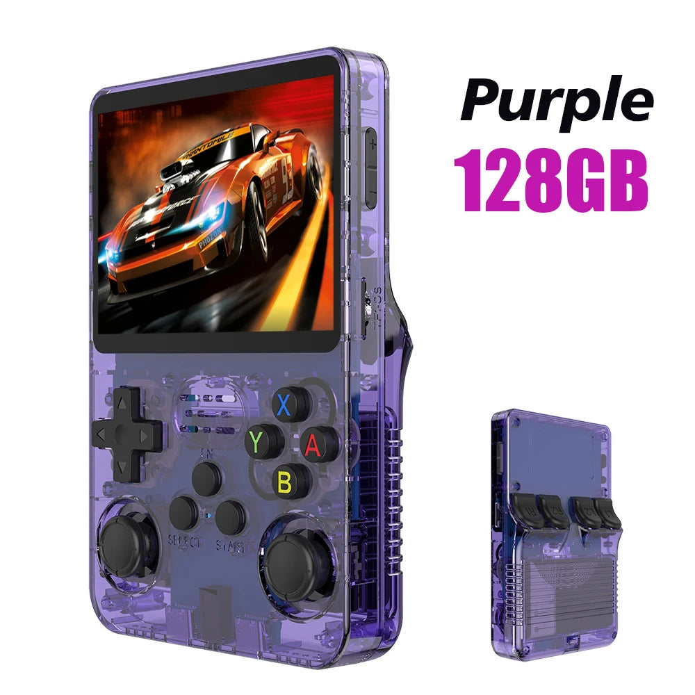 R36S Retro Handheld Game Console – 3.5'' IPS, Linux, 64GB Games