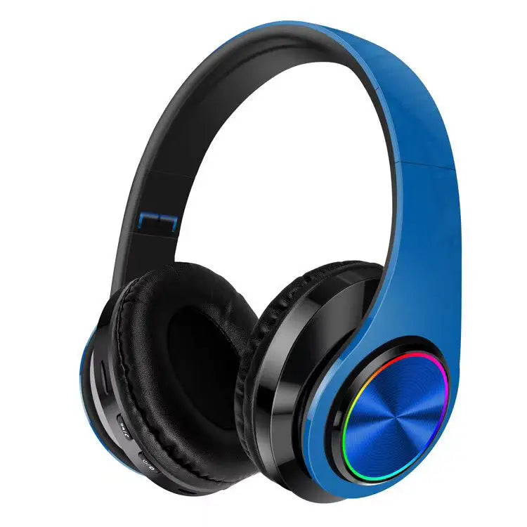 Gamer Bluetooth Headphones – Surround Sound, Wireless, RGB, USB & Mic