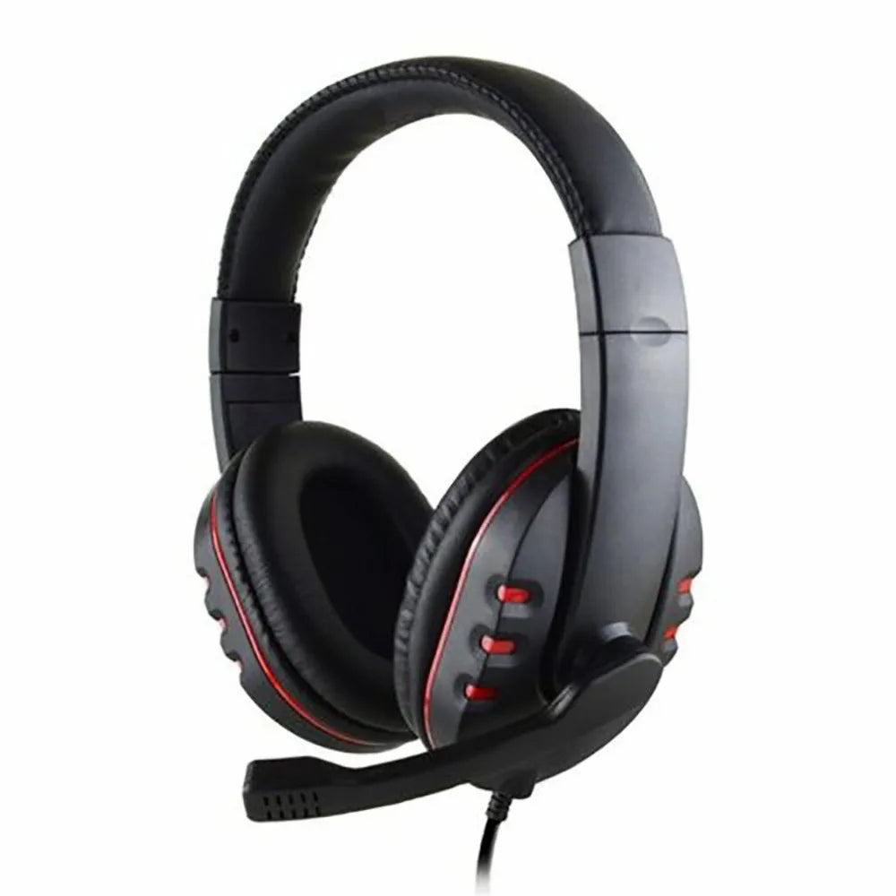 3.5mm Wired Gaming Headset – Music & Chat with Mic for PS4/PC