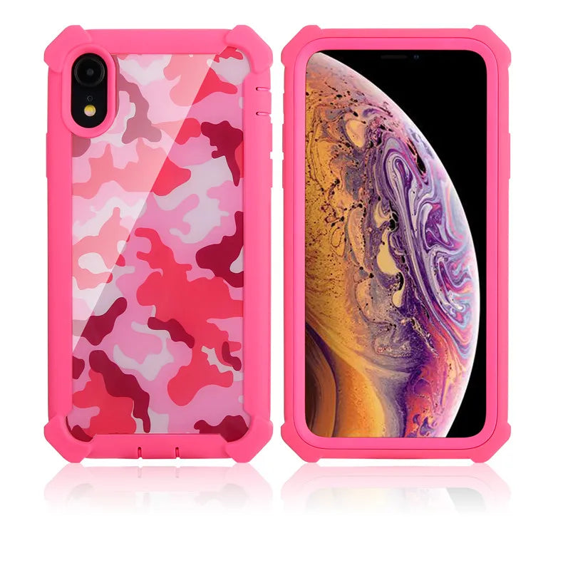 Shockproof Transparent TPU Phone Case – iPhone 6–12 Pro/Max