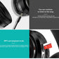 Gamer Bluetooth Headphones – Surround Sound, Wireless, RGB, USB & Mic