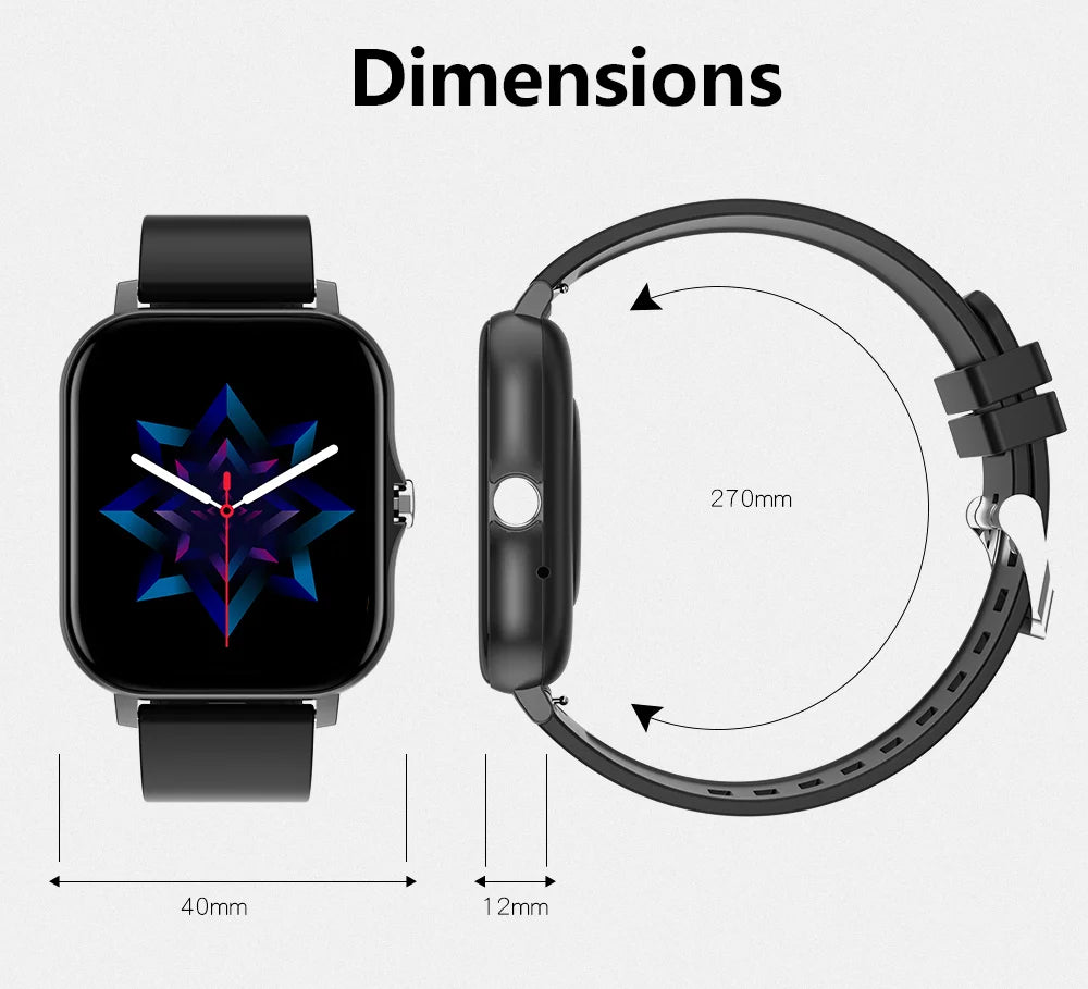 Y13 Smartwatch – Sports, Fitness Tracker, Gold Square, Double Straps