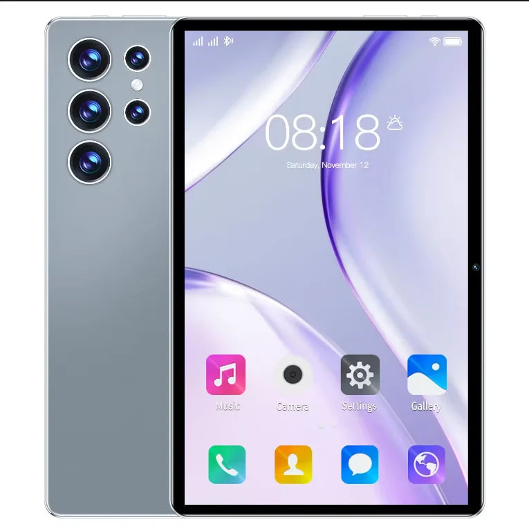 10'' Android 13 Tablet with Keyboard – Office & Learning, Lightweight & Durable
