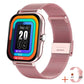Y13 Smartwatch – Sports, Fitness Tracker, Gold Square, Double Straps