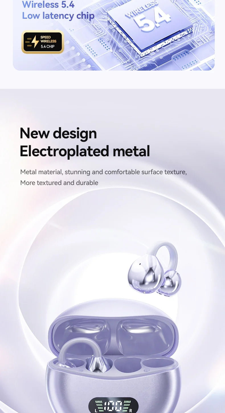 M79 Hi-Fi TWS Wireless Earphones – LED Battery, Waterproof, Sports