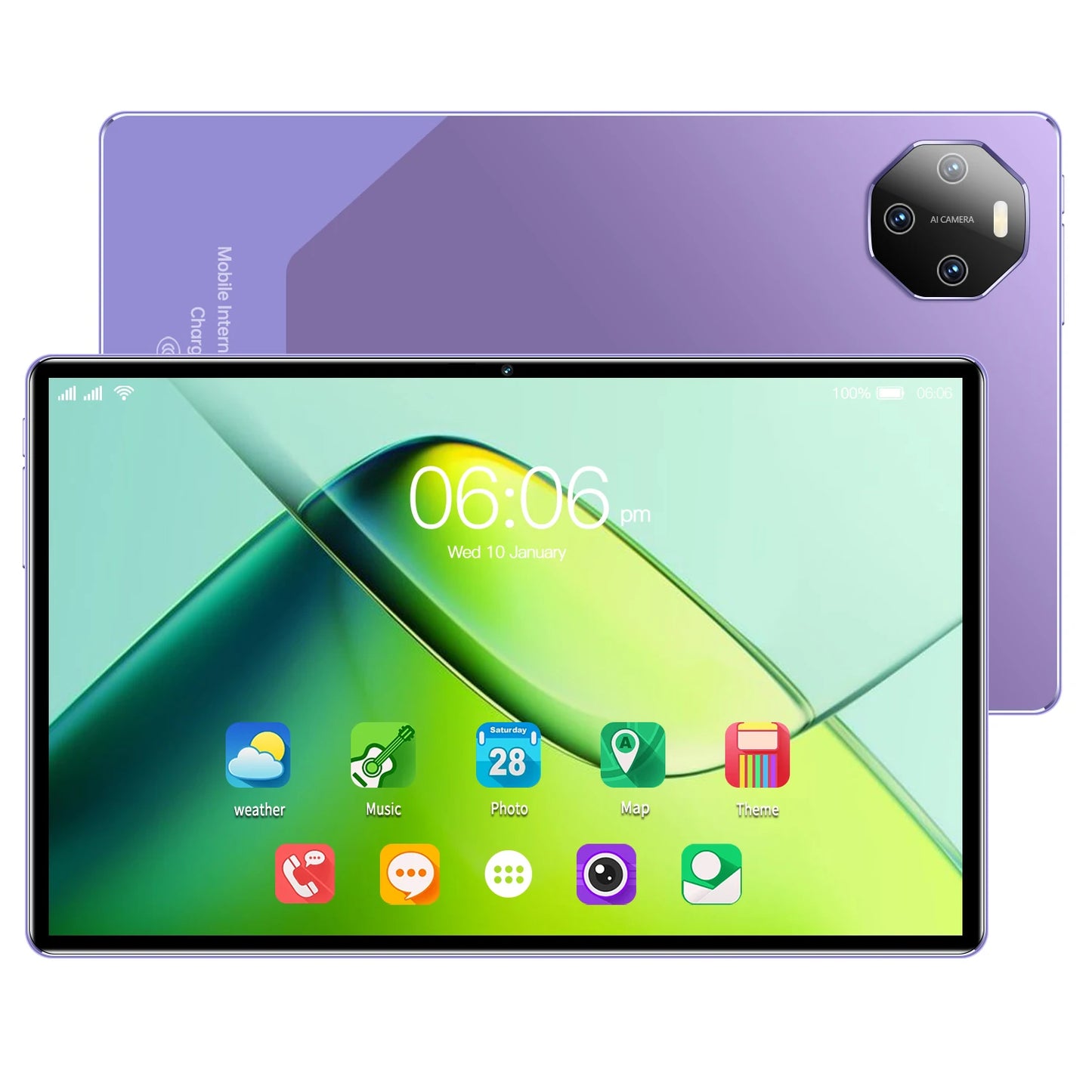 10.1'' Student Gaming Tablet – WiFi, Mini Laptop for Kids & Students