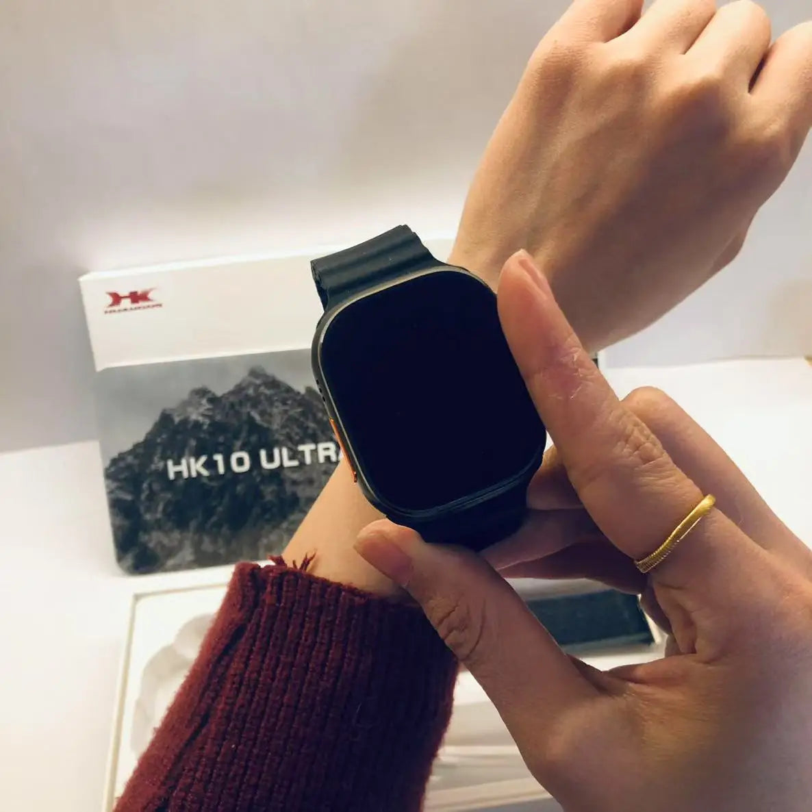 HK10 Ultra-A Smartwatch – Multi-Language, 3D Menu, Daily Wear