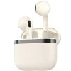 Professional TWS Wireless Earbuds – Noise-Canceling, LED, Leather