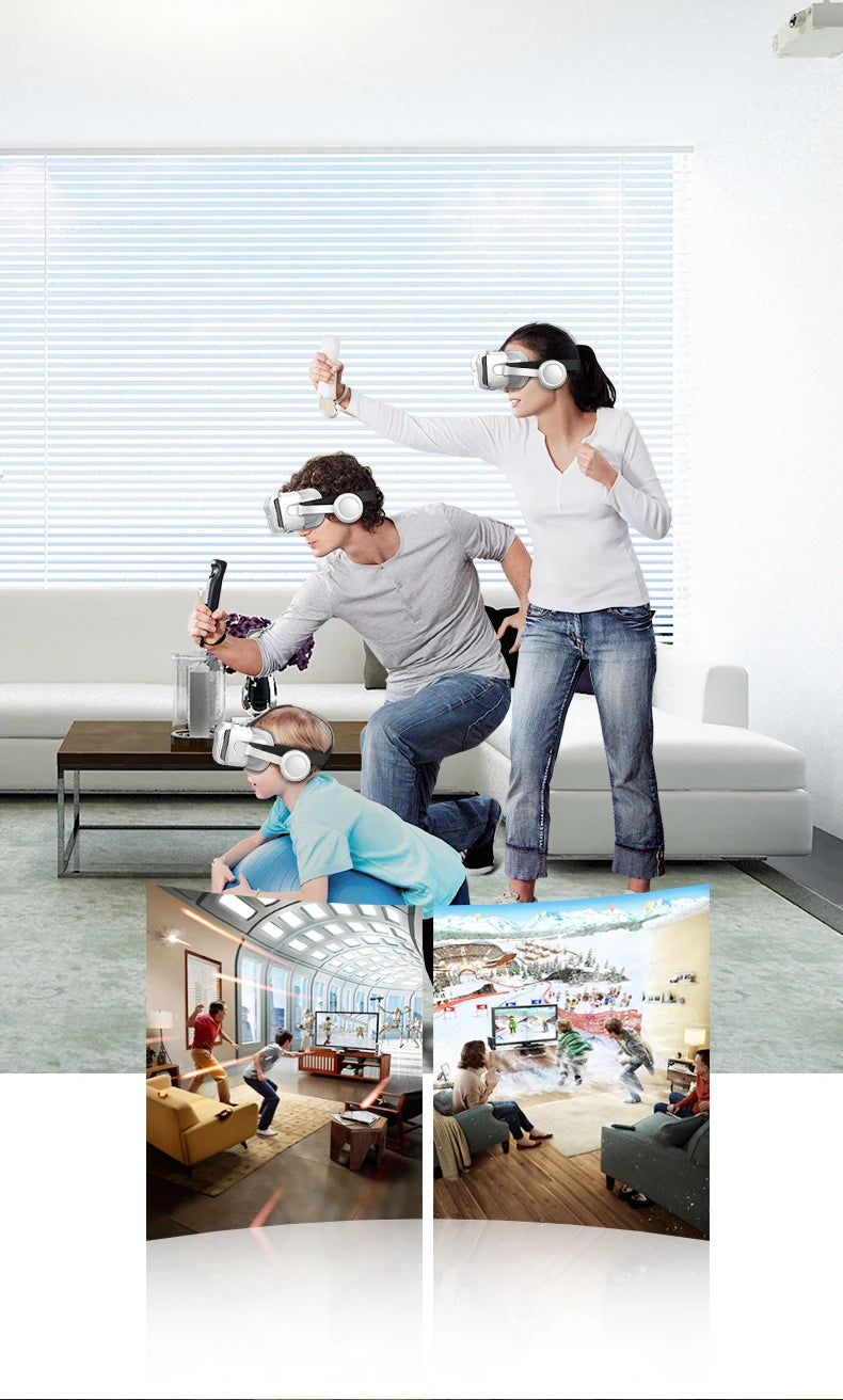 VR Shinecon 10.0 3D VR Helmet – Smartphone Virtual Reality Headset