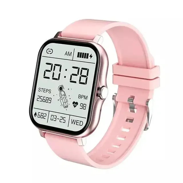 Y13 Smartwatch – Sports, Fitness Tracker, Gold Square, Double Straps