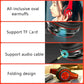 Gamer Bluetooth Headphones – Surround Sound, Wireless, RGB, USB & Mic