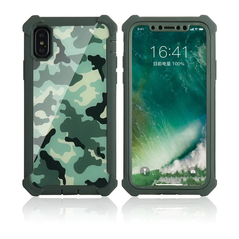 Shockproof Transparent TPU Phone Case – iPhone 6–12 Pro/Max