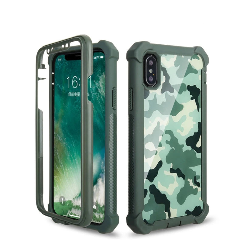 Shockproof Transparent TPU Phone Case – iPhone 6–12 Pro/Max