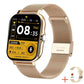 Y13 Smartwatch – Sports, Fitness Tracker, Gold Square, Double Straps