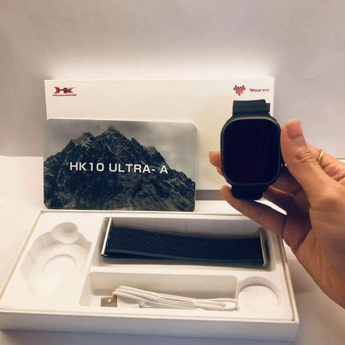 HK10 Ultra-A Smartwatch – Multi-Language, 3D Menu, Daily Wear