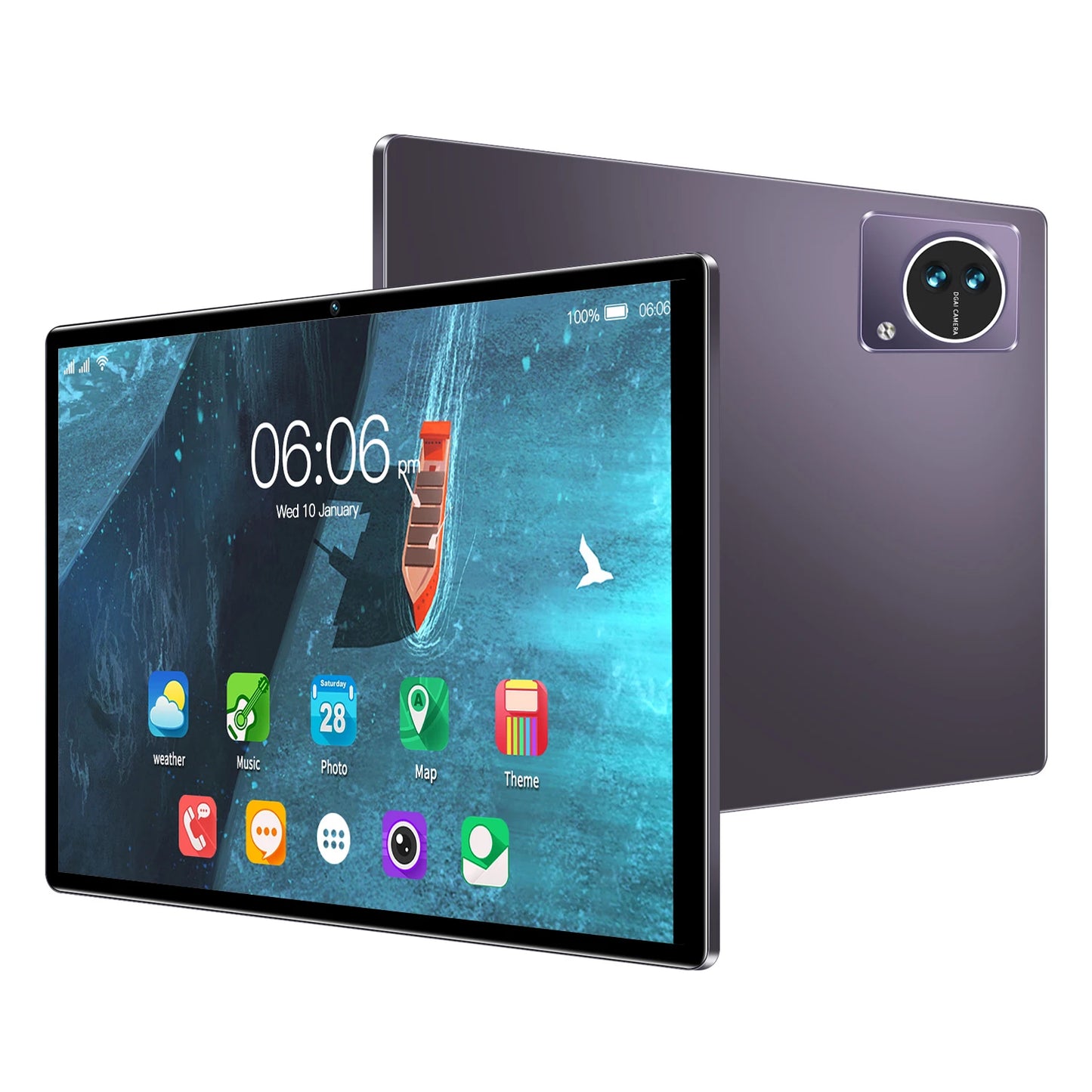 10.1'' Kids Android Tablet – Dual Camera, WiFi & Phone Call Support
