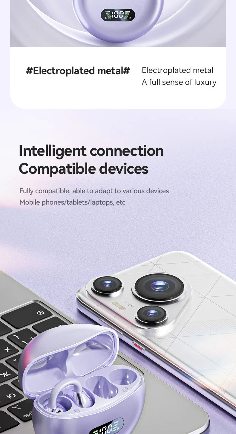 M79 Hi-Fi TWS Wireless Earphones – LED Battery, Waterproof, Sports