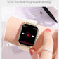Y13 Smartwatch – Sports, Fitness Tracker, Gold Square, Double Straps