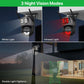 6K 9MP Outdoor WiFi Camera – Triple Lens, Dual Screen, PTZ Auto Tracking