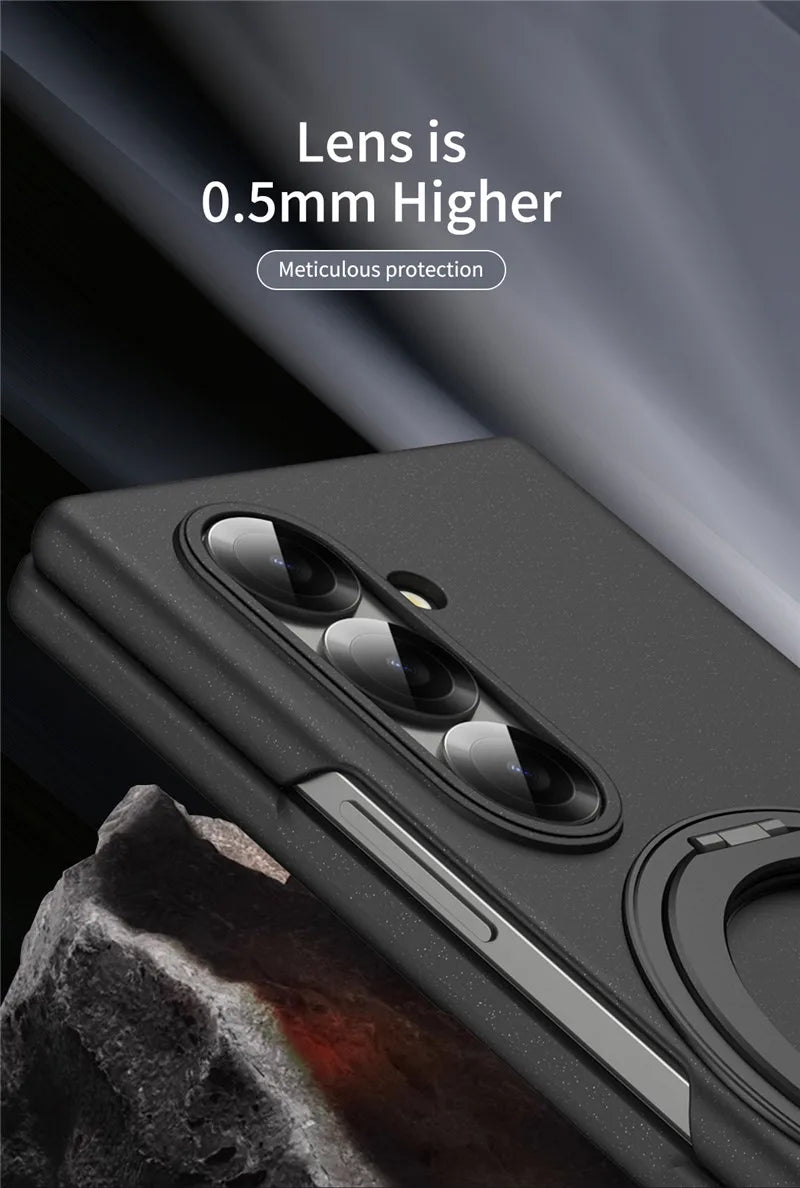 Magnetic Ring Case – Samsung Galaxy Z Fold 7, MagSafe & Wireless Charging