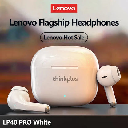 Lenovo LP40 Pro TWS Earbuds – Real-Time Translation, Bluetooth, AI, Travel