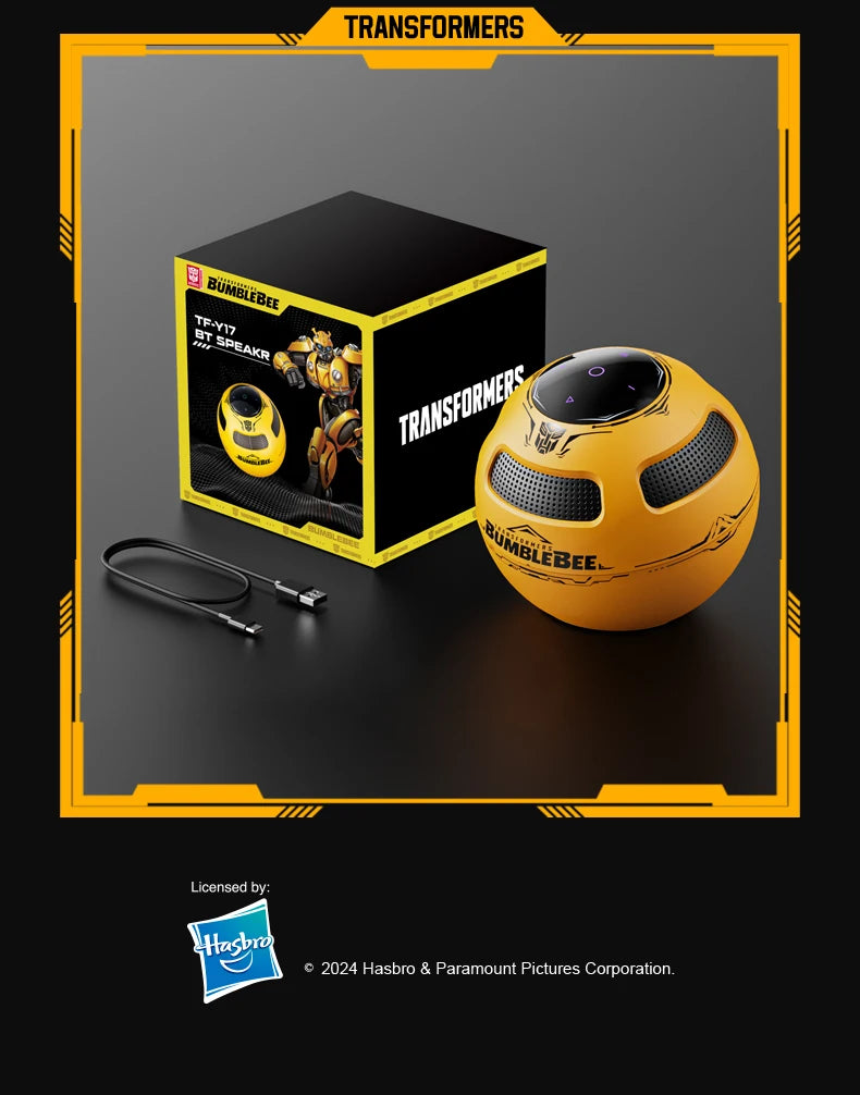 Transformers TF-Y17 Portable Bluetooth Speaker – Long Battery, Stereo Sound