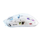 FreeWolf A2 Transparent RGB Gaming Mouse – Wireless, Battery Display, Dual Mode