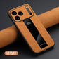 Matte Fiber iPhone Case – MagSafe & Magnetic Stand (iPhone 14–17 Pro Max/Air)
