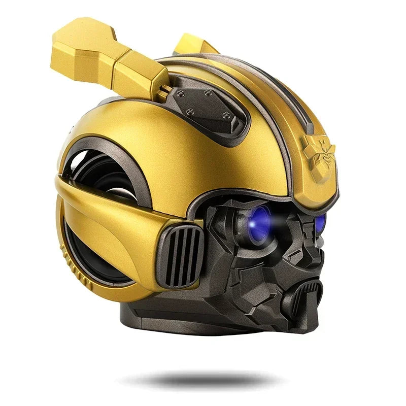 Transformers Bumblebee Bluetooth Speaker – Dual Speakers, LED, Heavy Bass