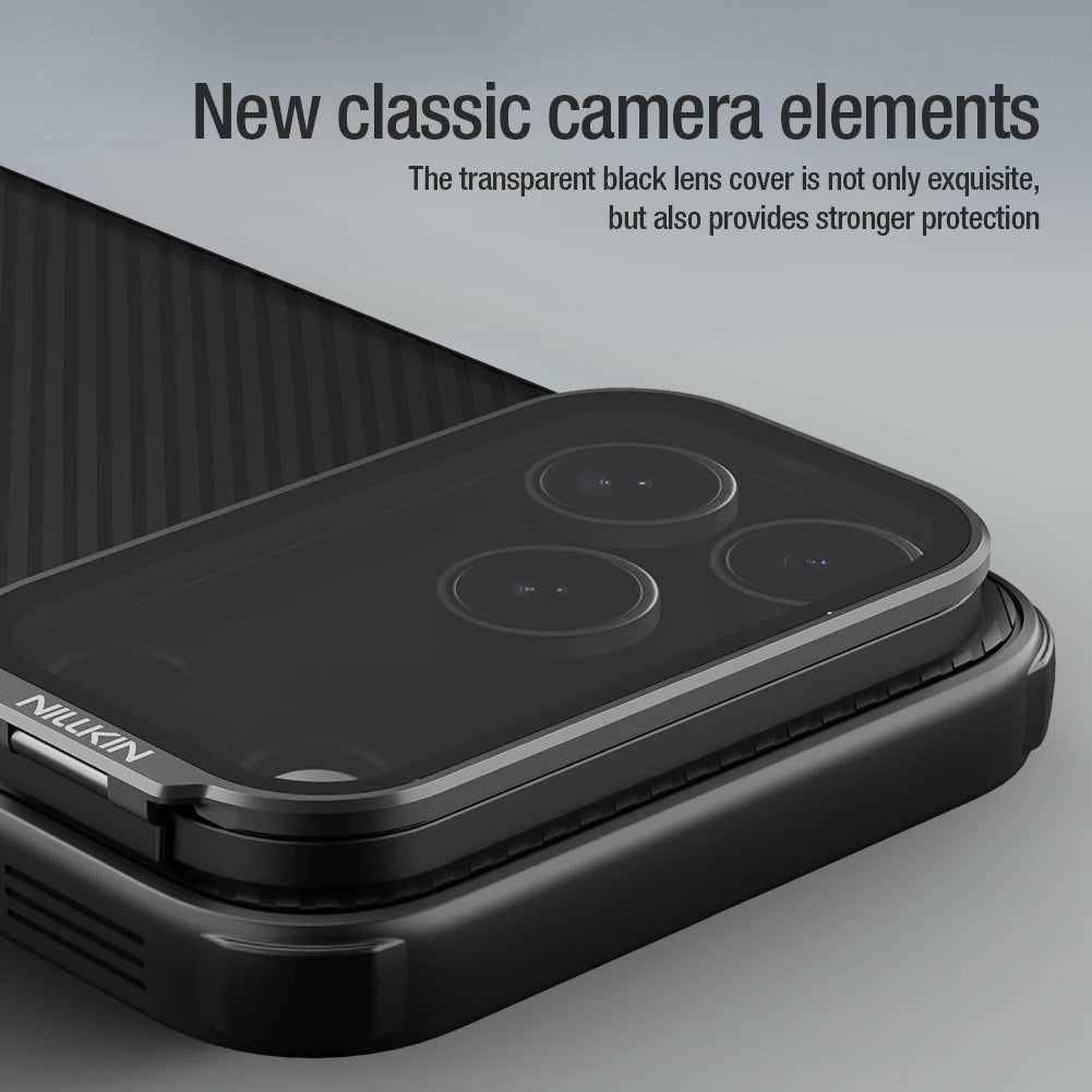 Nillkin CamShield iPhone Case – Camera Protection & Stand (iPhone 17 Series)