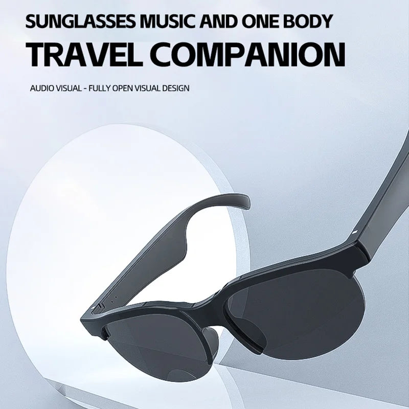 Original Bluetooth Glasses – Sports Driving Sunglasses with Wireless Headset