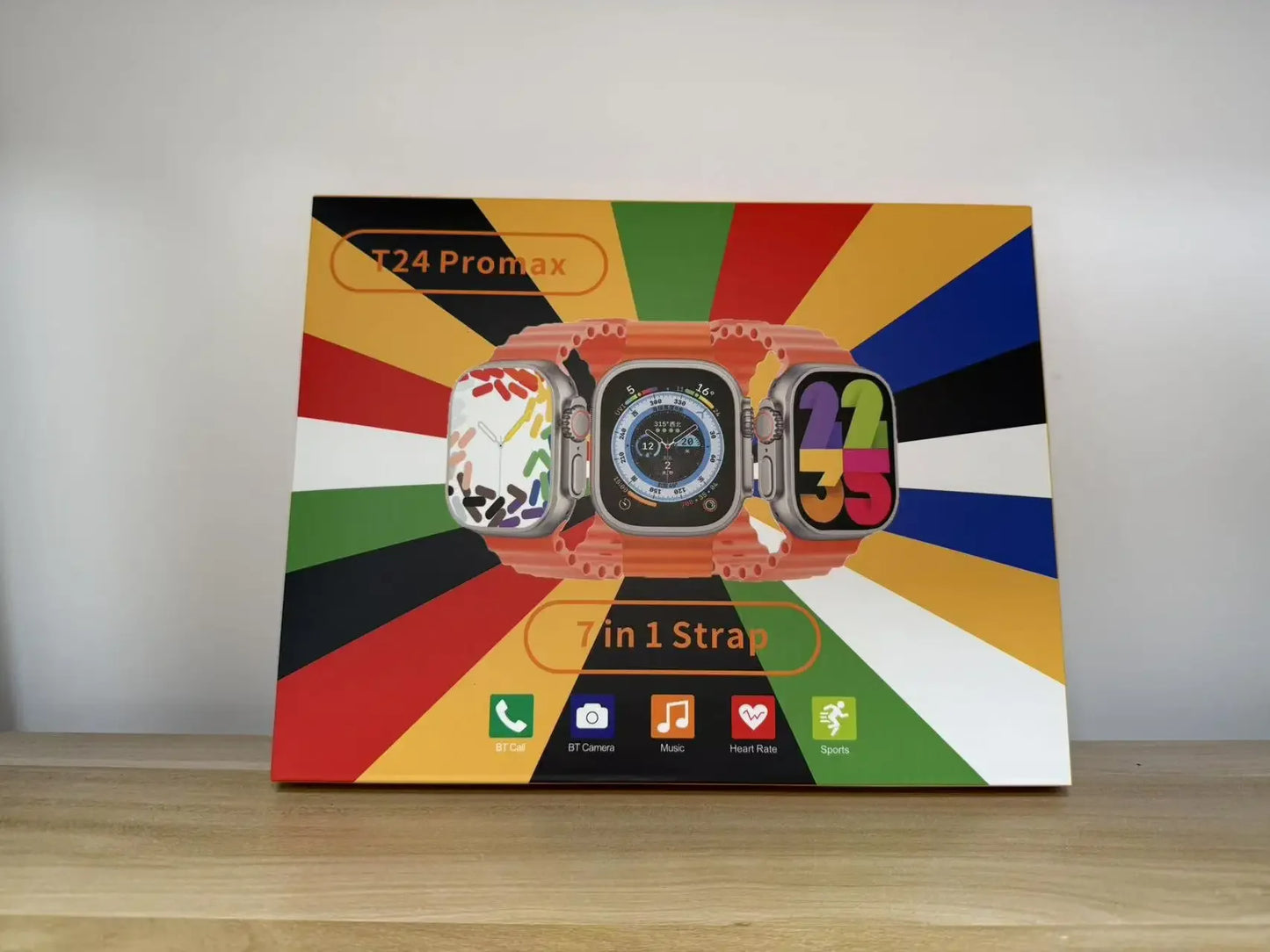 2025 Smart Watch – Heart Rate & Sleep Monitor, Dustproof & Waterproof