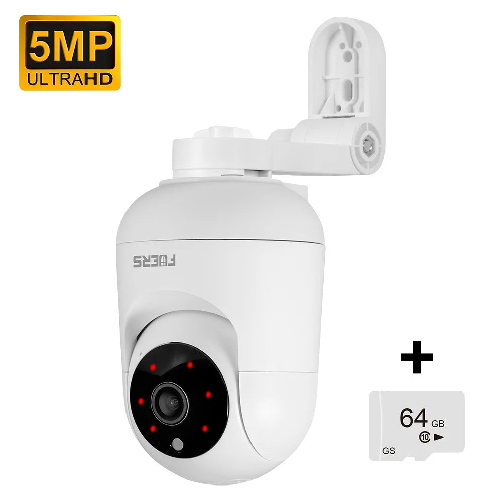 FUERS 4K 8MP WiFi Camera – Tuya Smart Home Security & Baby Monitor