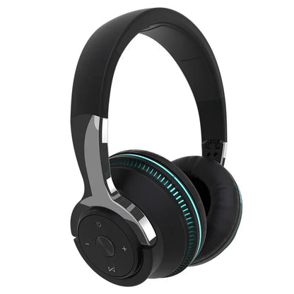 Wireless Bluetooth 5.3 Headphones – Hi-Res Audio, Dual Mode with Mic & AUX