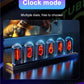 RGB Nixie Tube Clock – LED Glow, IPS Screen, DIY Desktop Decor