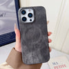 Ultra-Thin Denim Magnetic Phone Case – Fits iPhone 12–16 Pro/Plus/Max