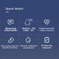 116 Smart Fitness Bracelet – Sport Watch, Music & Message Control, Bluetooth