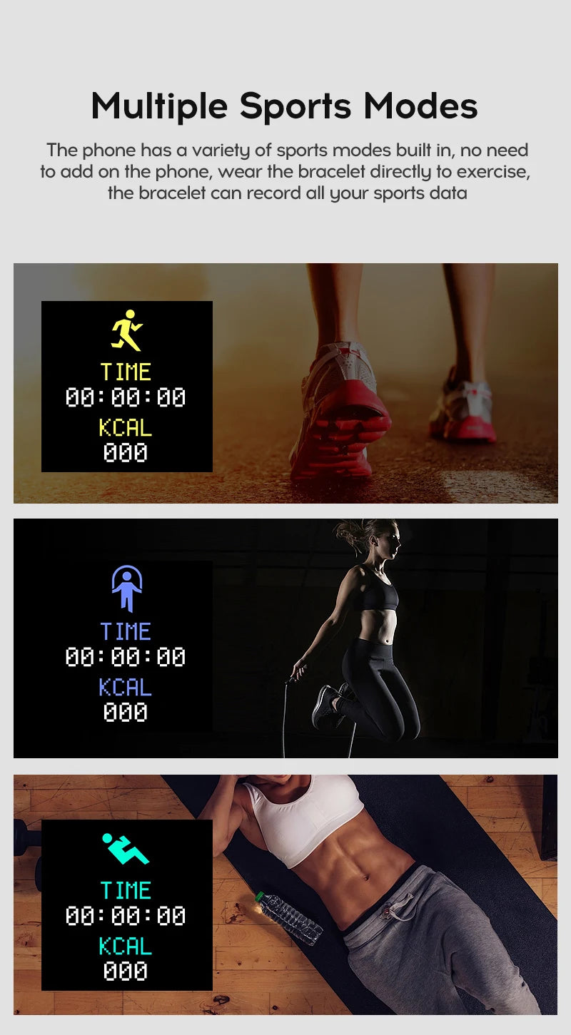 Smart Watch for Men & Women – Bluetooth, Music, Fitness & Sleep Monitor