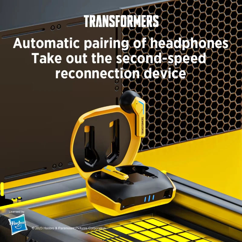 Transformers TF-T06 Bluetooth Earbuds – Noise Reduction, Gaming & Music