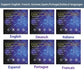 Mini Touchscreen 4×25W Bluetooth Wall Amplifier – Stereo PA System