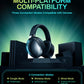Kofire UG-06 Gaming Headset – Wireless 2.4G/Bluetooth, RGB, Low Latency