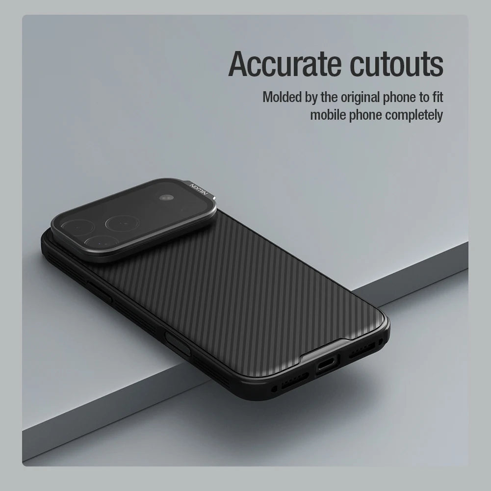 Nillkin CamShield iPhone Case – Camera Protection & Stand (iPhone 17 Series)