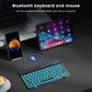 RGB Backlit Bluetooth Keyboard & Mouse – 10-Inch Wireless for Tablet/Laptop