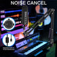 Haomuren USB Streaming Microphone Kit – Cardioid Condenser with Boom Arm