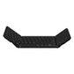Folding Bluetooth Keyboard with Touchpad – Wireless, 3-Device Support, PU Leather