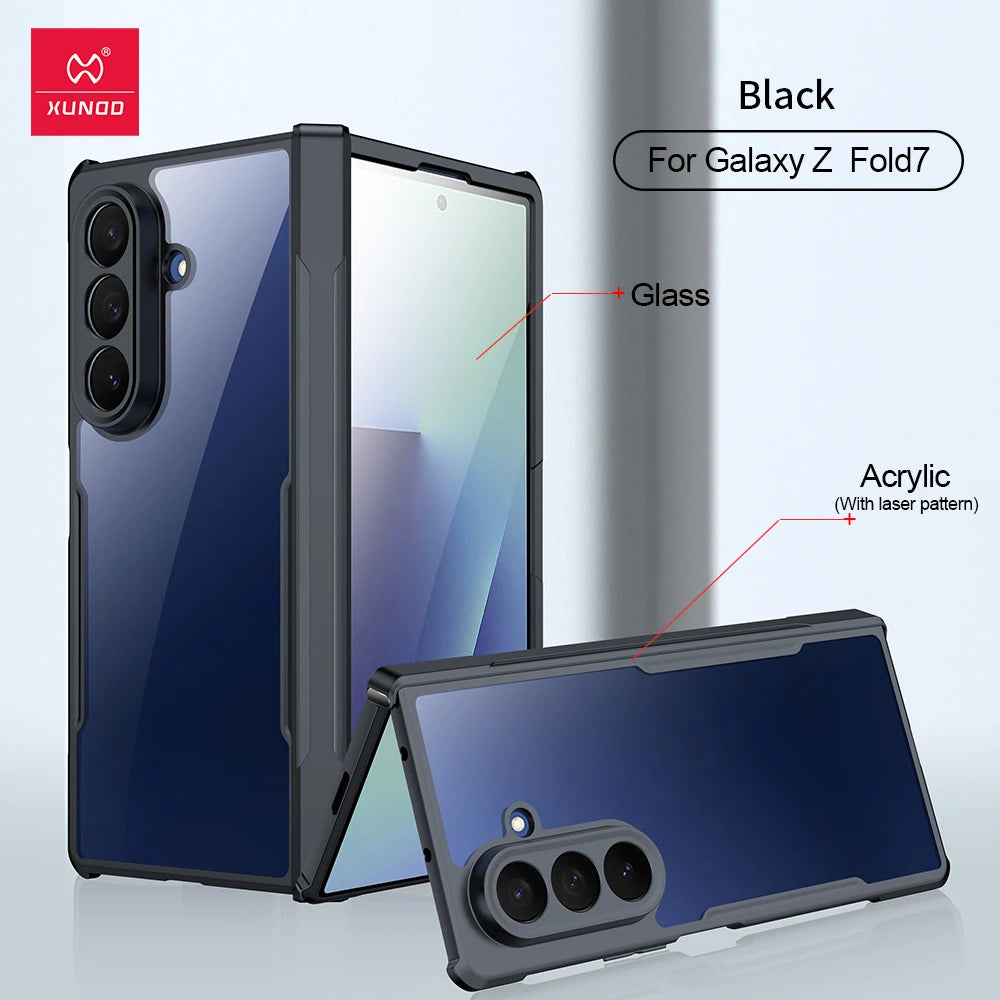 Xundd Shockproof Transparent Case – Samsung Galaxy Z Fold 7 / Z Flip 7