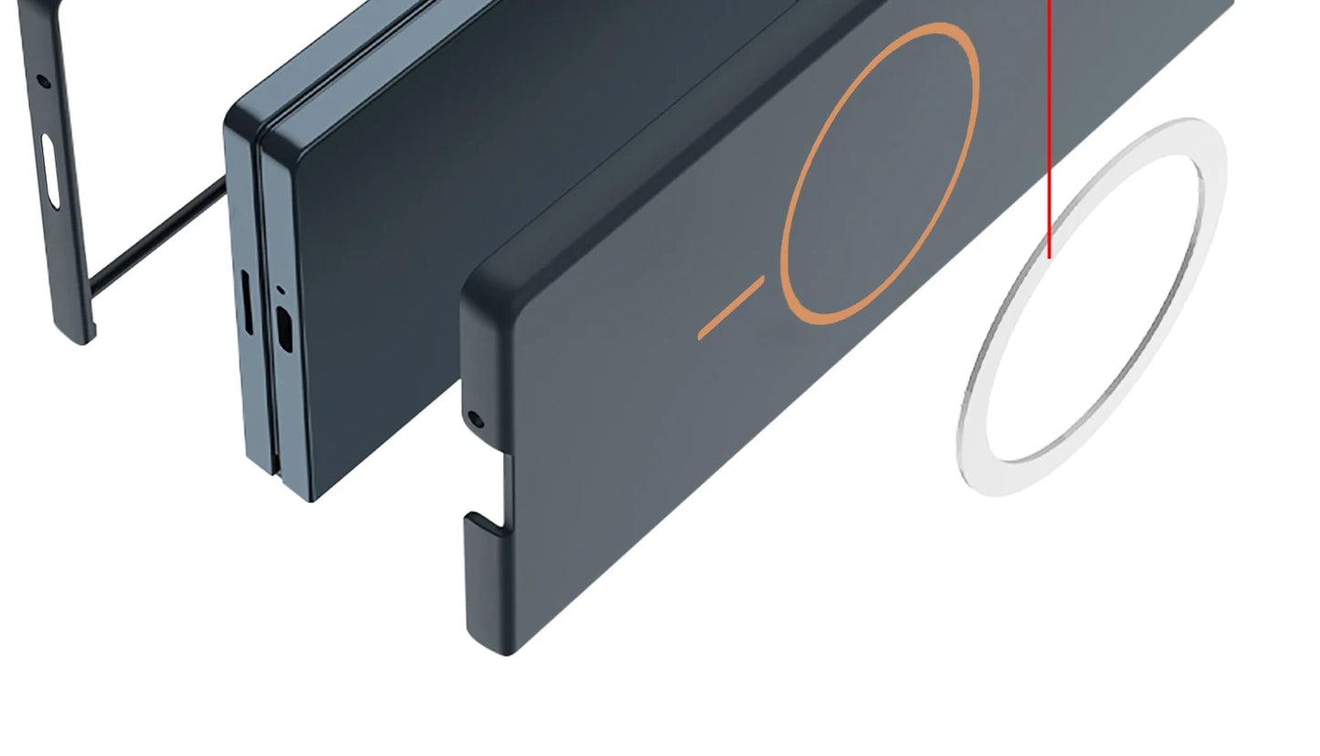 Ultra-Thin MagSafe Case – Samsung Galaxy Z Fold 7 with Screen Protector