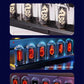 RGB Nixie Tube Clock – LED Glow, IPS Screen, DIY Desktop Decor