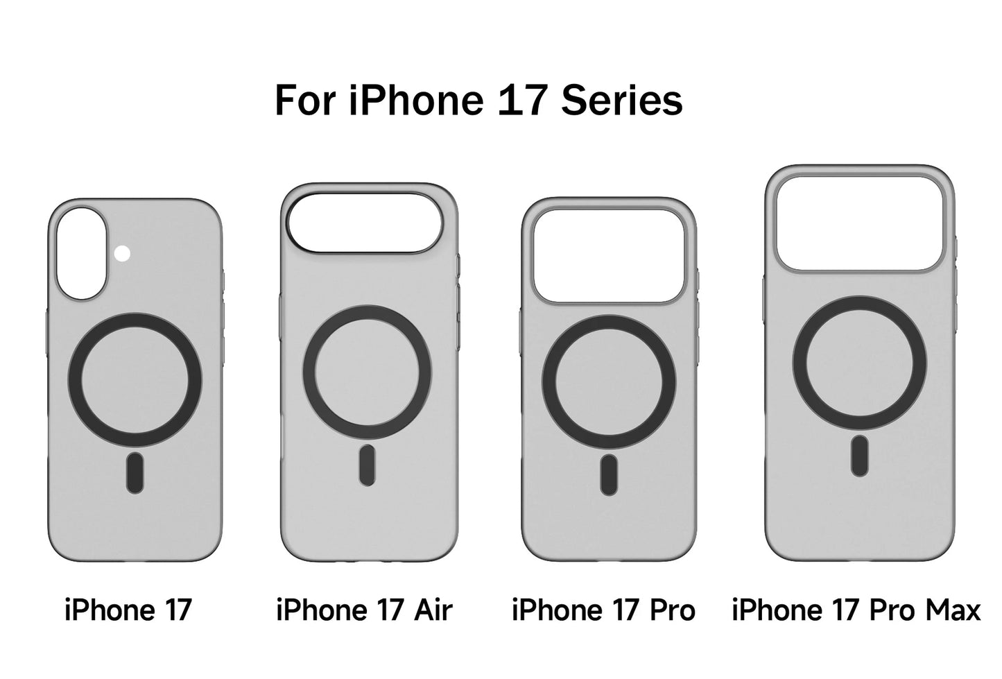 Luxury Matte iPhone Case – MagSafe & Wireless Charging (iPhone 11–17)